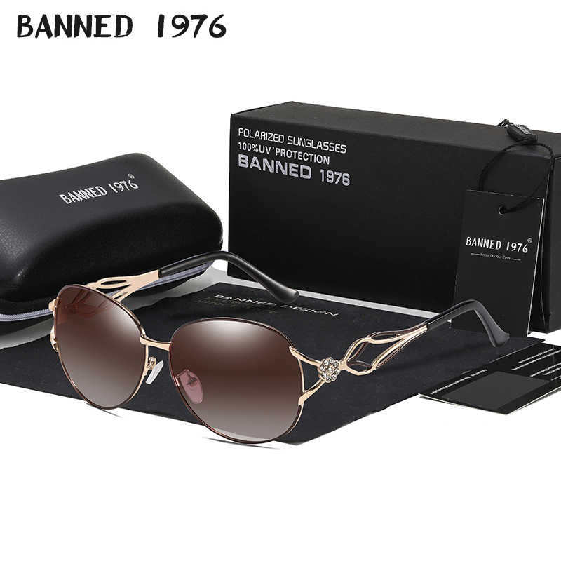 Vintage Fashion Brand Names - BANOWANE damskie modne okulary przeciwsłoneczne HD
