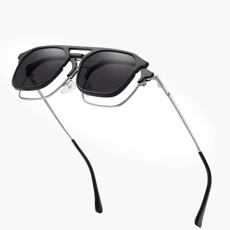 Vintage Fashion Streetwear - Okulary przeciwsłoneczne polaryzacyjne nakładane na okulary