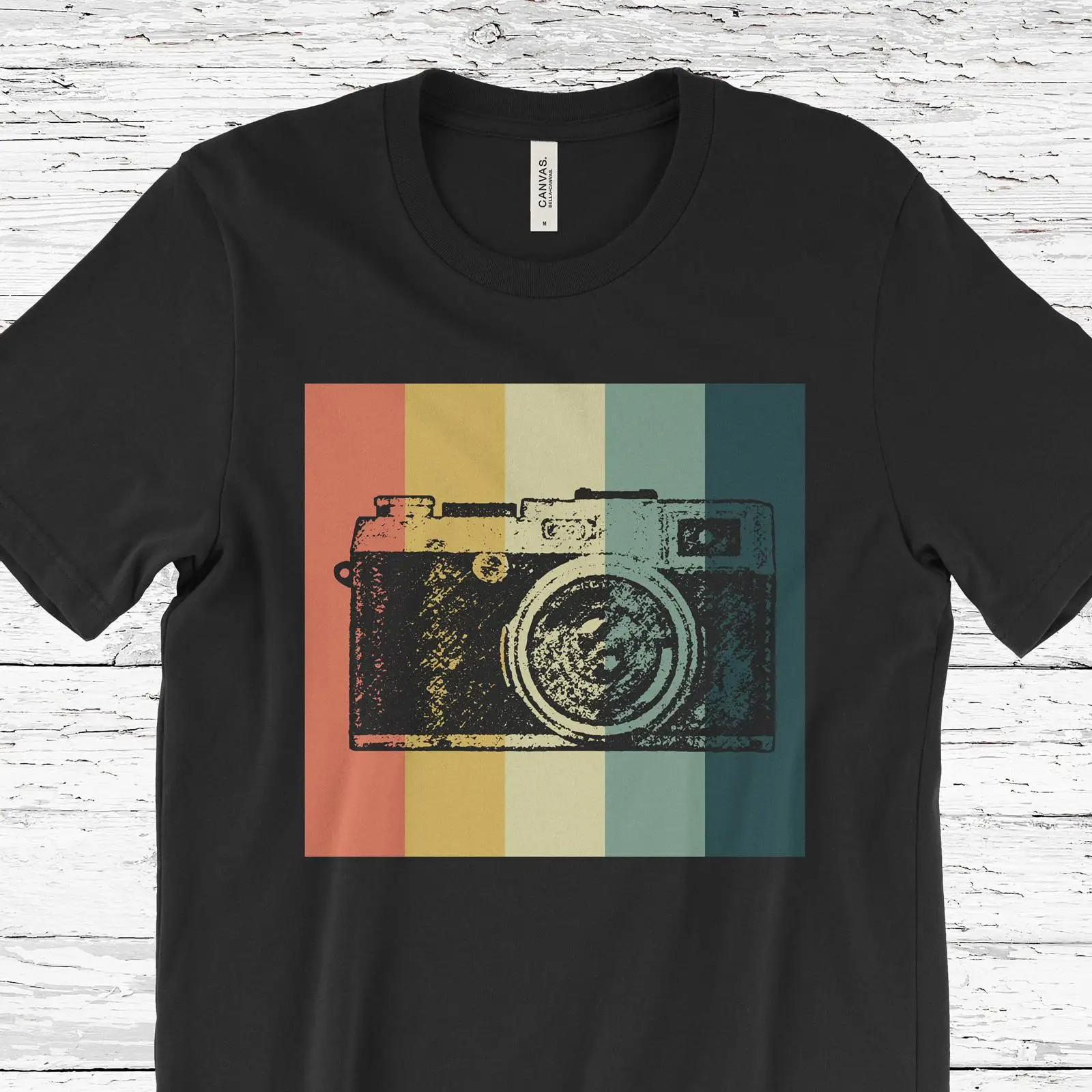 Vintage Fashion Photographers - Koszulka fotograficzna w stylu vintage z