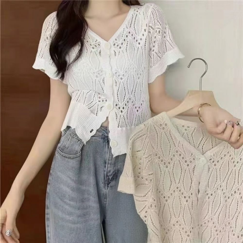 Modna bluzka z dekoltem w sere – Crochet Top Boho recenzja i cena