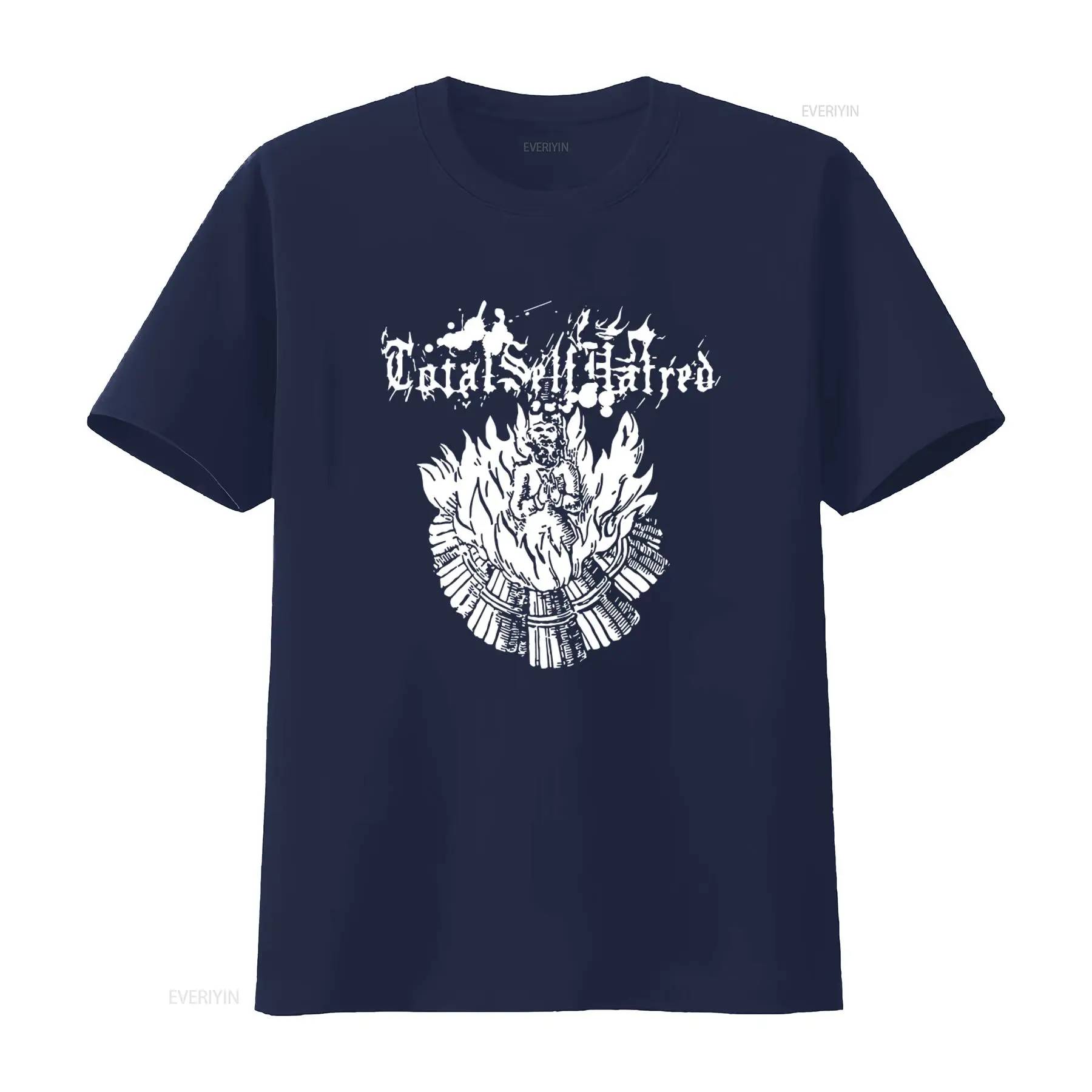 Koszulka TOTALSELFHATRED z mot – Vintage Fashion Knitwear recenzja i cena