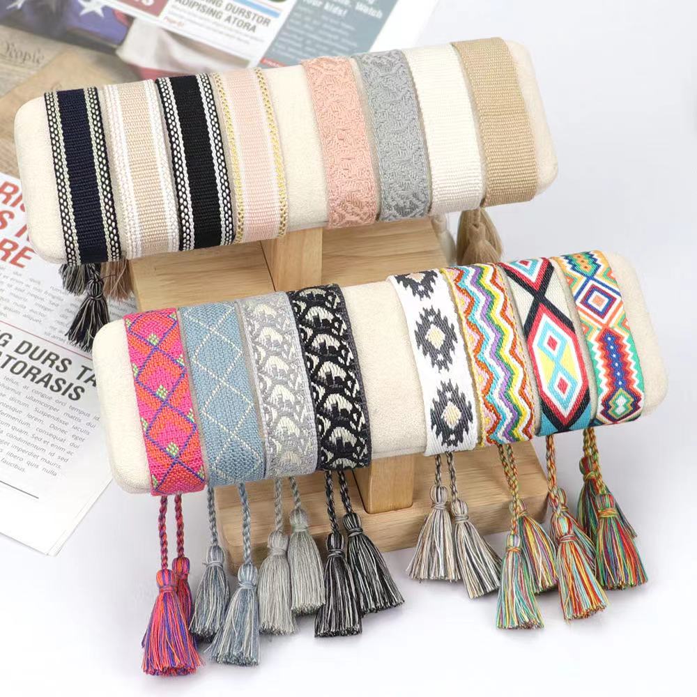 Zwykły tkane bransoletki cukie – Vintage Vibes Fashion recenzja i cena