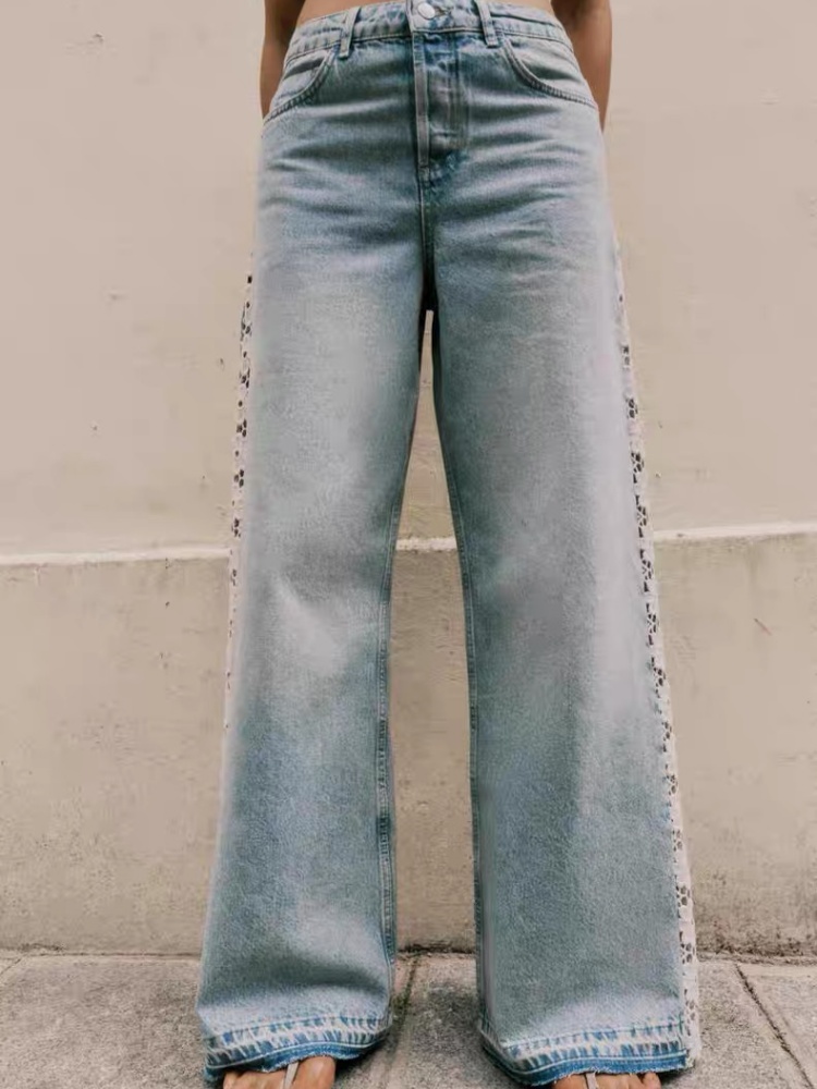 Spodnie jeansowe damskie 2026  – Retro Vintage Korean Fashion recenzja i cena