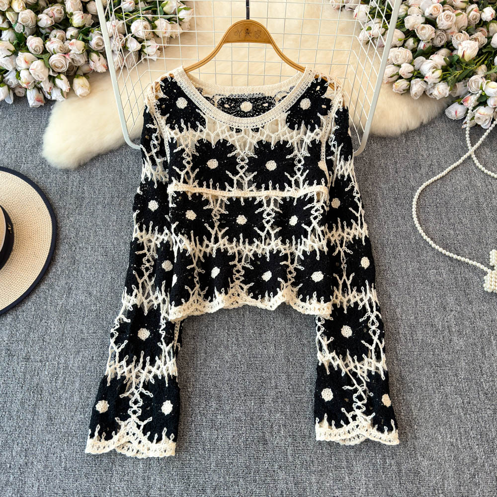 Kwiatowy top szydełkowy dla ko – Crochet Top Boho recenzja i cena