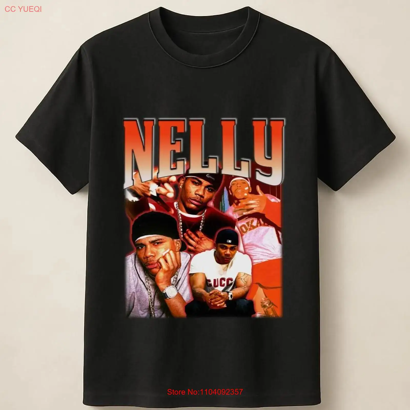 Koszulka Nelly Vintage Rap Sta – Vintage Fashion Knitwear recenzja i cena