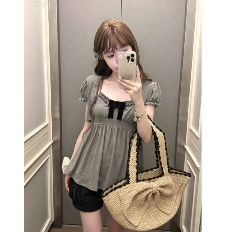 Koreański Zestaw Dwuczęściowy  – Retro Vintage Korean Fashion recenzja i cena