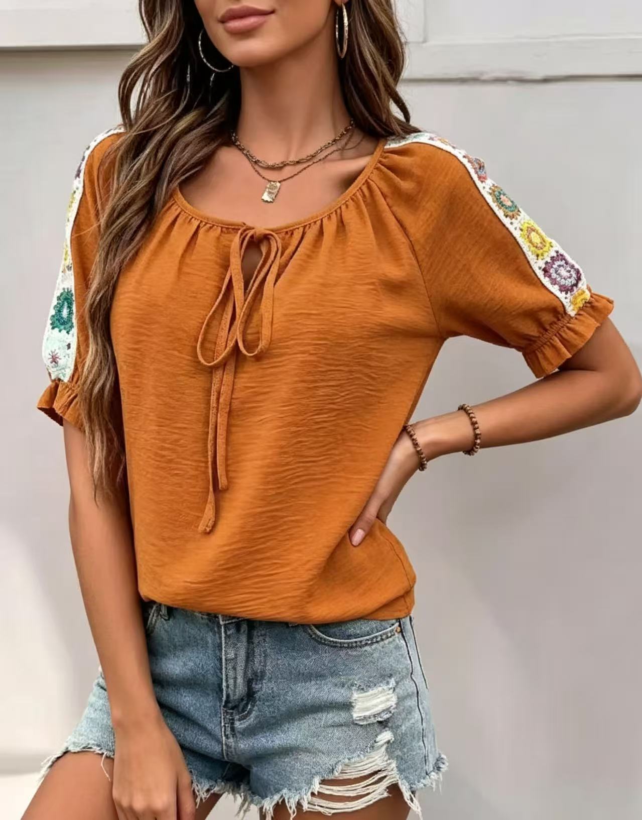 Damska bluzka w stylu boho z w – Crochet Top Boho recenzja i cena